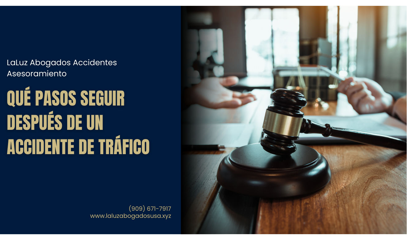 qué hacer después de un accidente